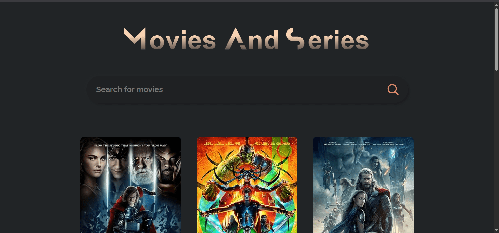 Movies App